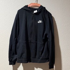 Nike Black Full-Zip Hoodie